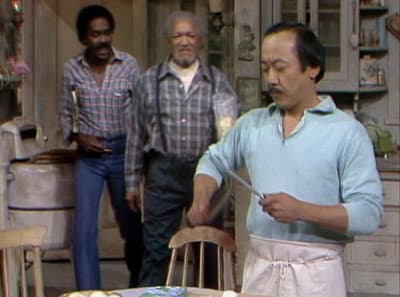 Still from Sanford and Rising Son