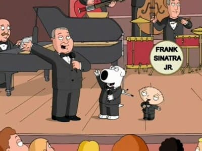 Still from Brian Sings and Swings