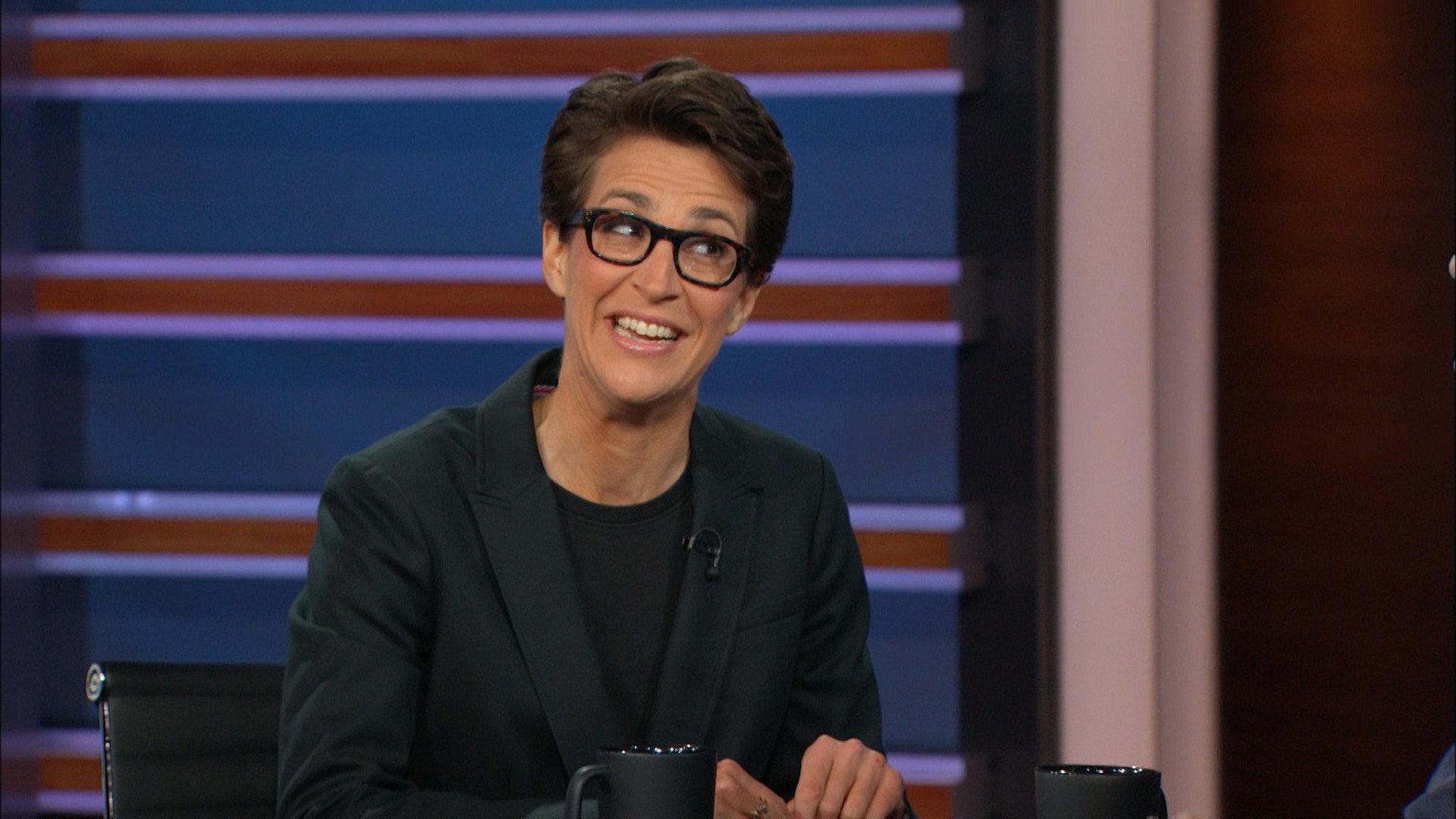Still from Rachel Maddow