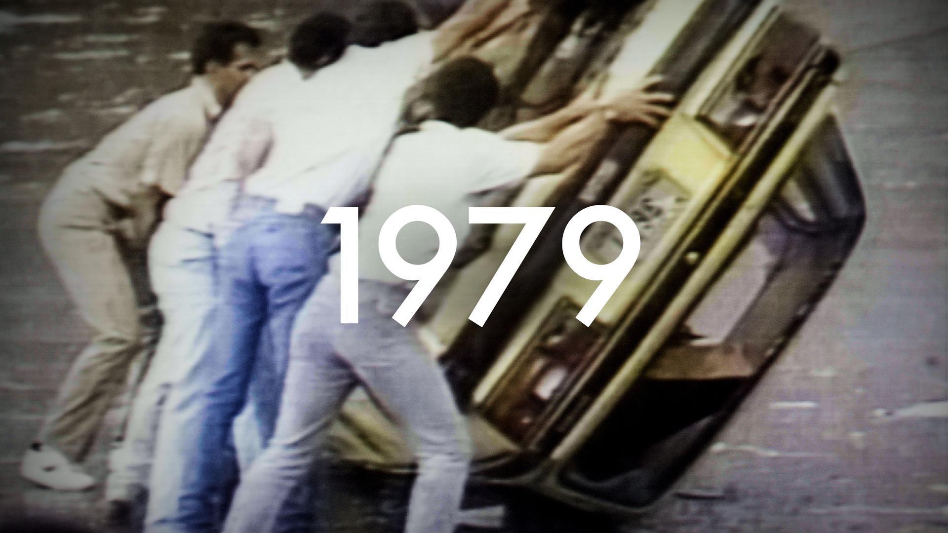 Still from One Giant Leap: 1975-1982 - Panama Canal Control (1979)