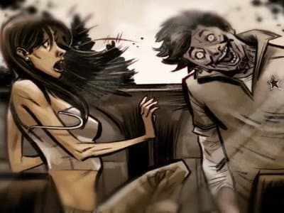 Still from Chapter 3: Futakuchi-onna
