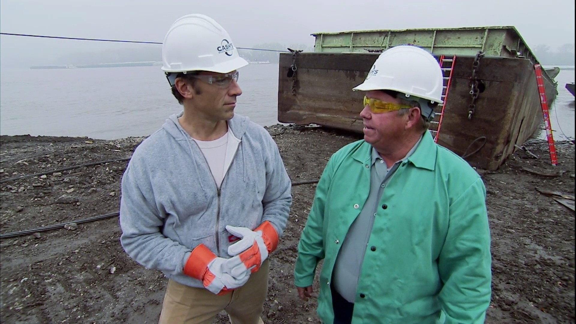 Still from Steel Mill Worker