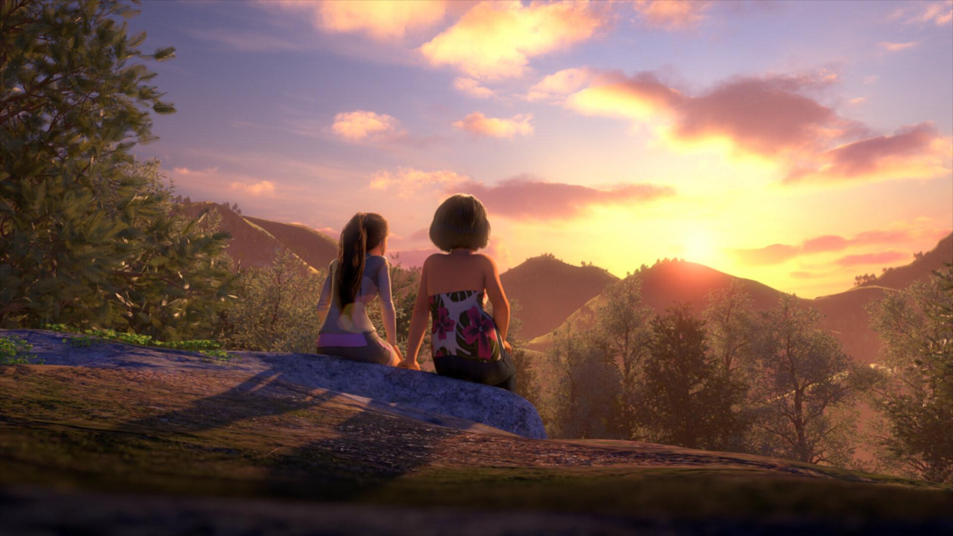 Still from The Leap