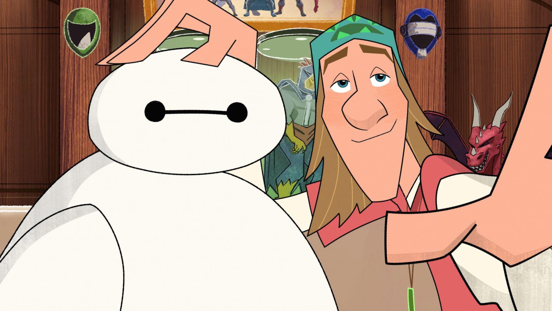 Still from Baymax and Fred