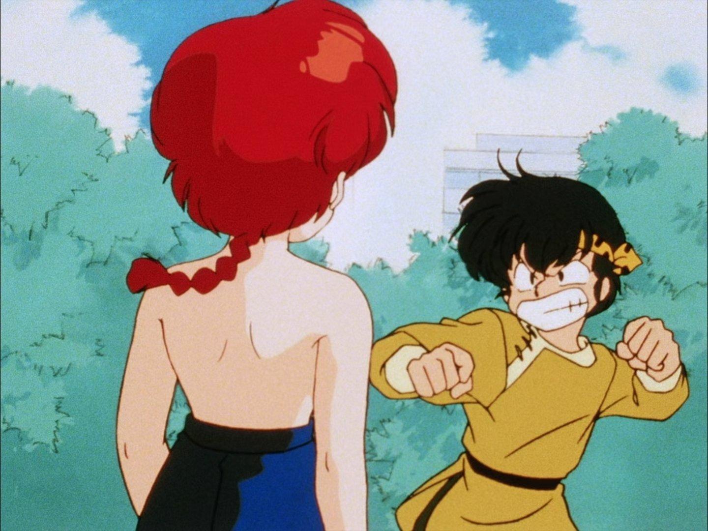 Still from The Ultimate Team-up!? The Ryoga / Mousse Alliance