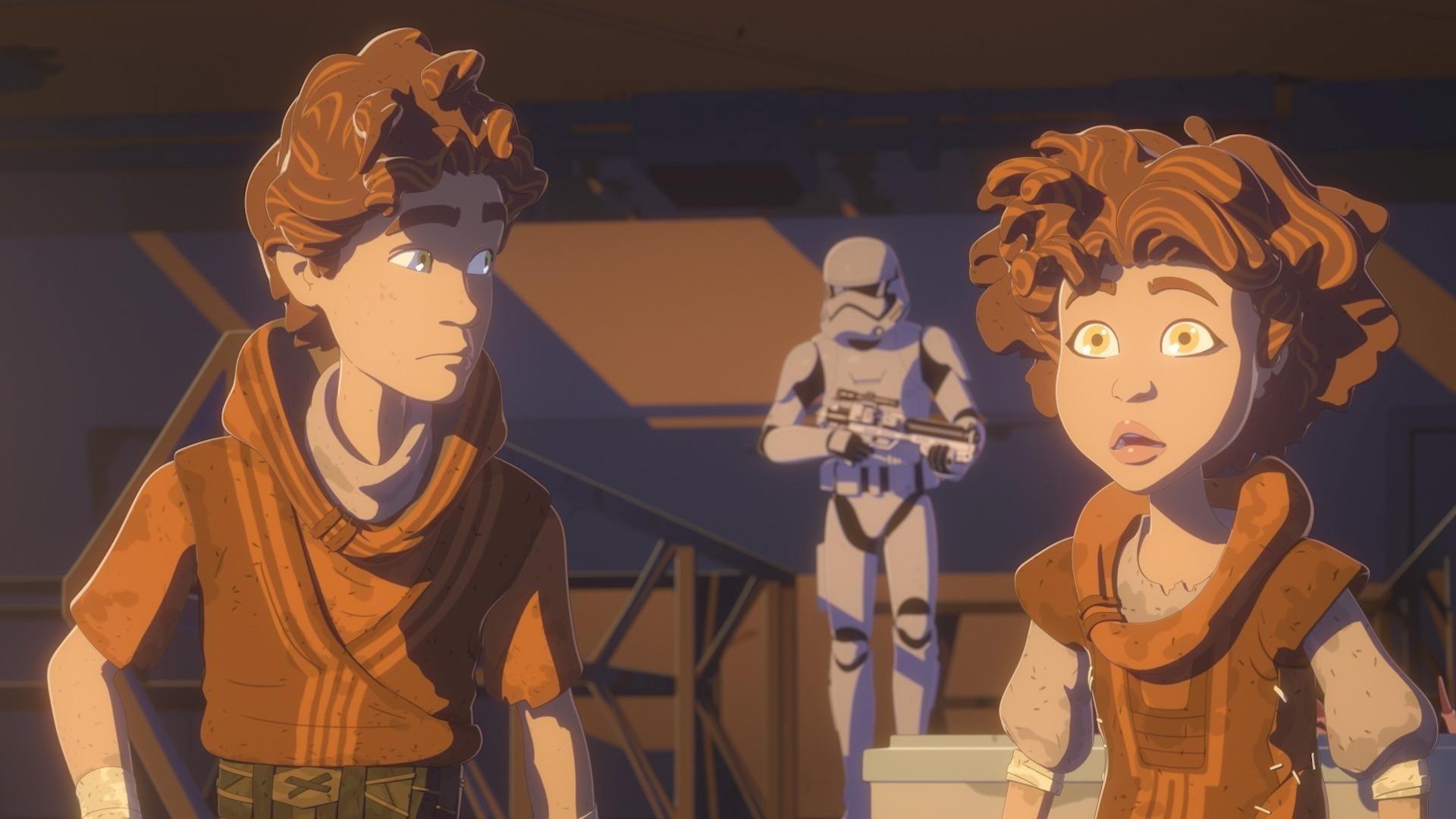 Still from The New Trooper