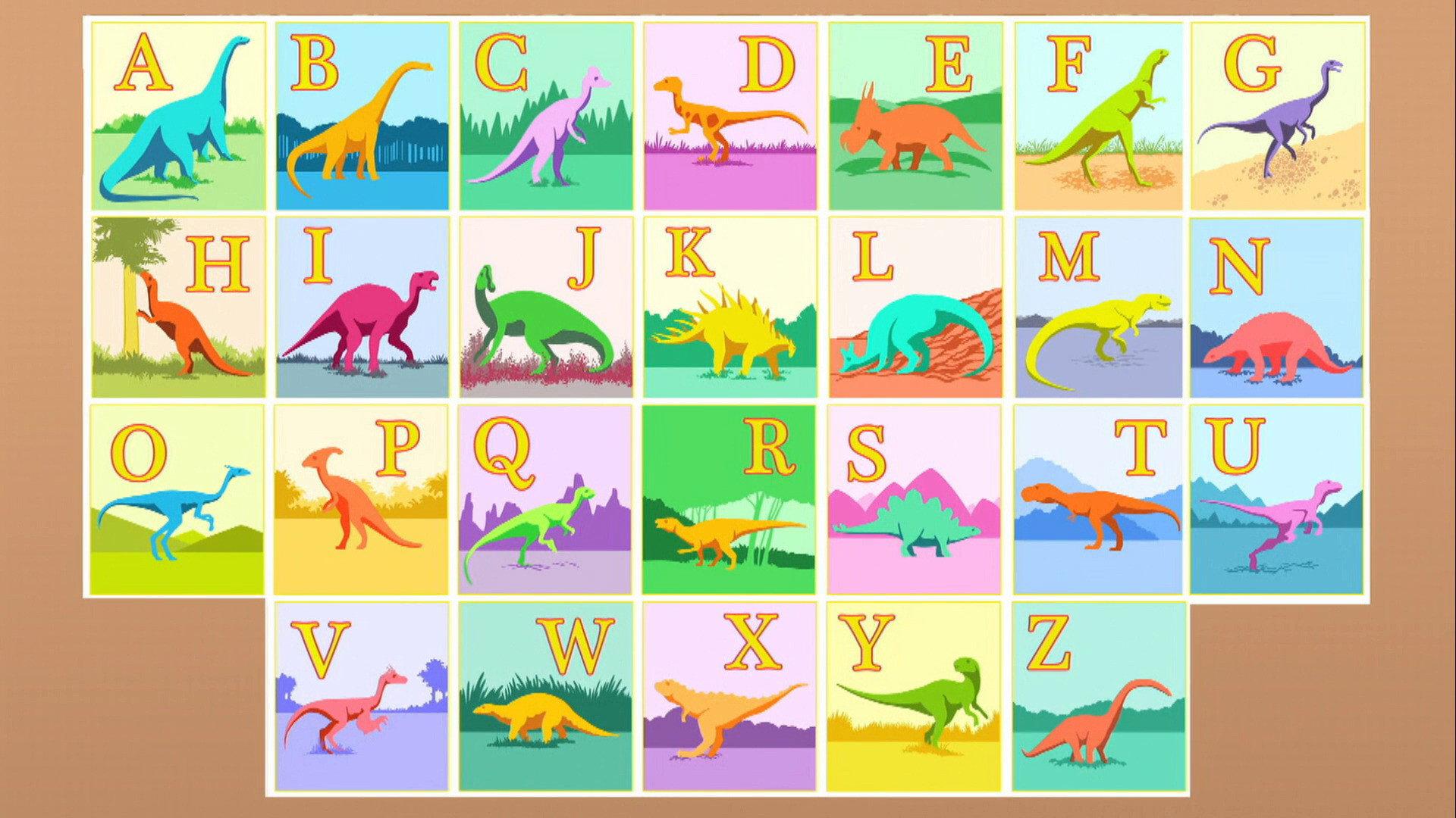 Still from Dinos A-Z, Part 4: Picnic