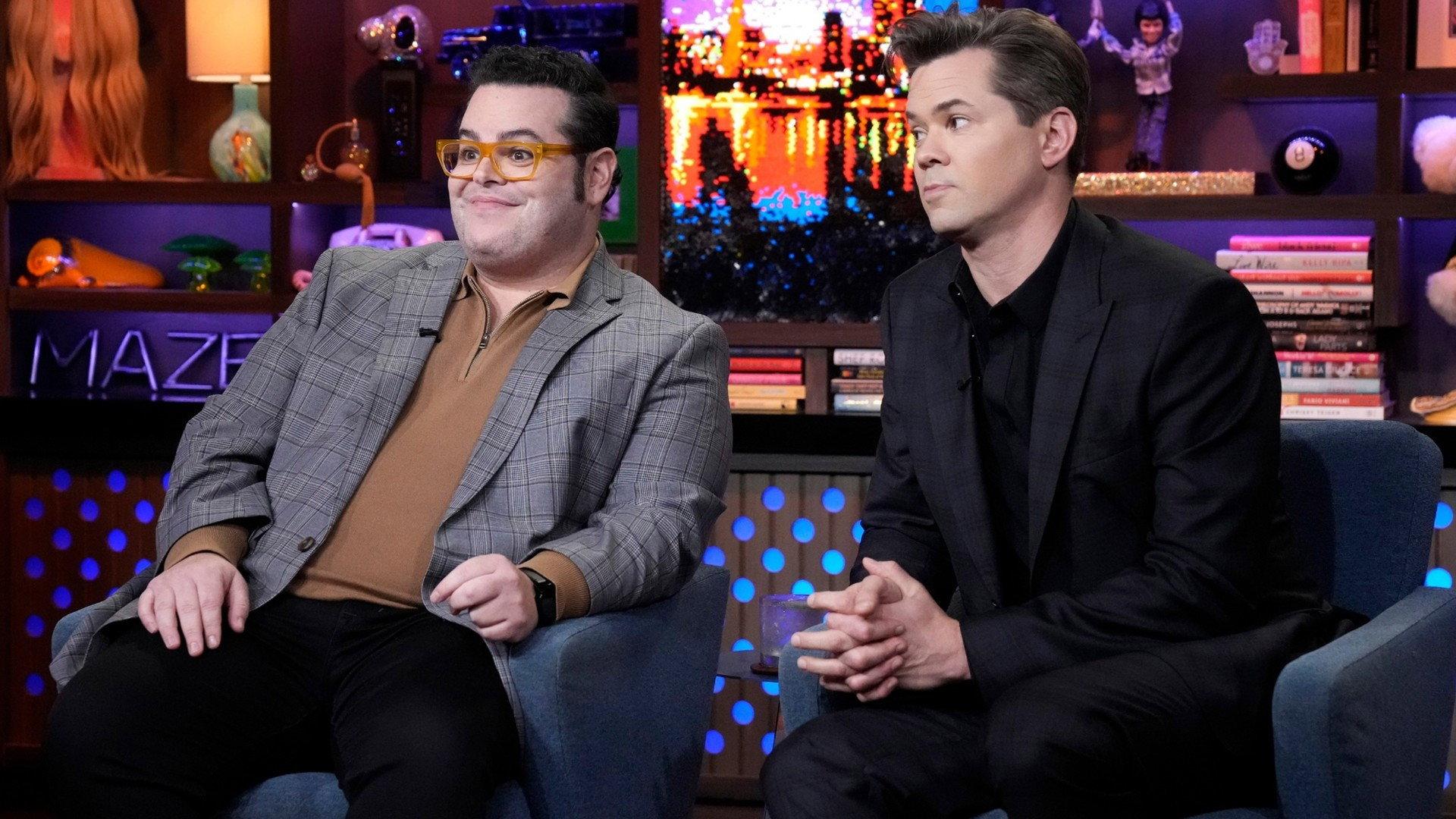Still from Josh Gad and Andrew Rannells