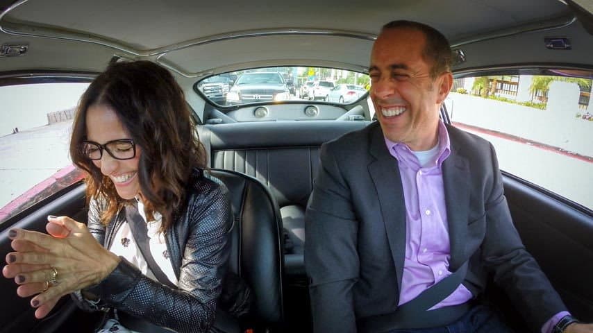 Still from Julia Louis-Dreyfus: I'll Go If I Don't Have To Talk