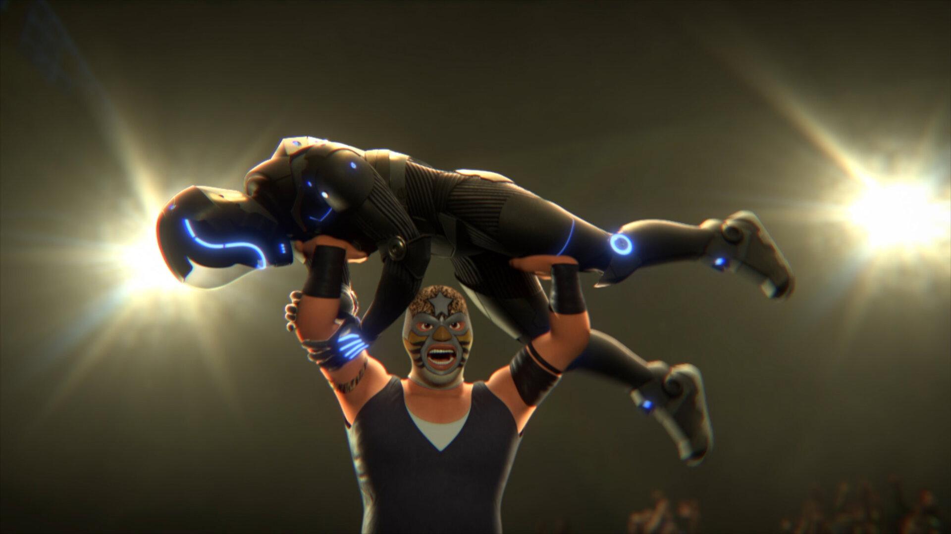 Still from The Ocelot King vs. El Mariposa