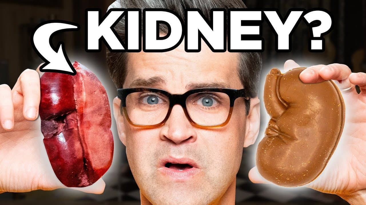 Still from Chocolate vs. Real Food Challenge