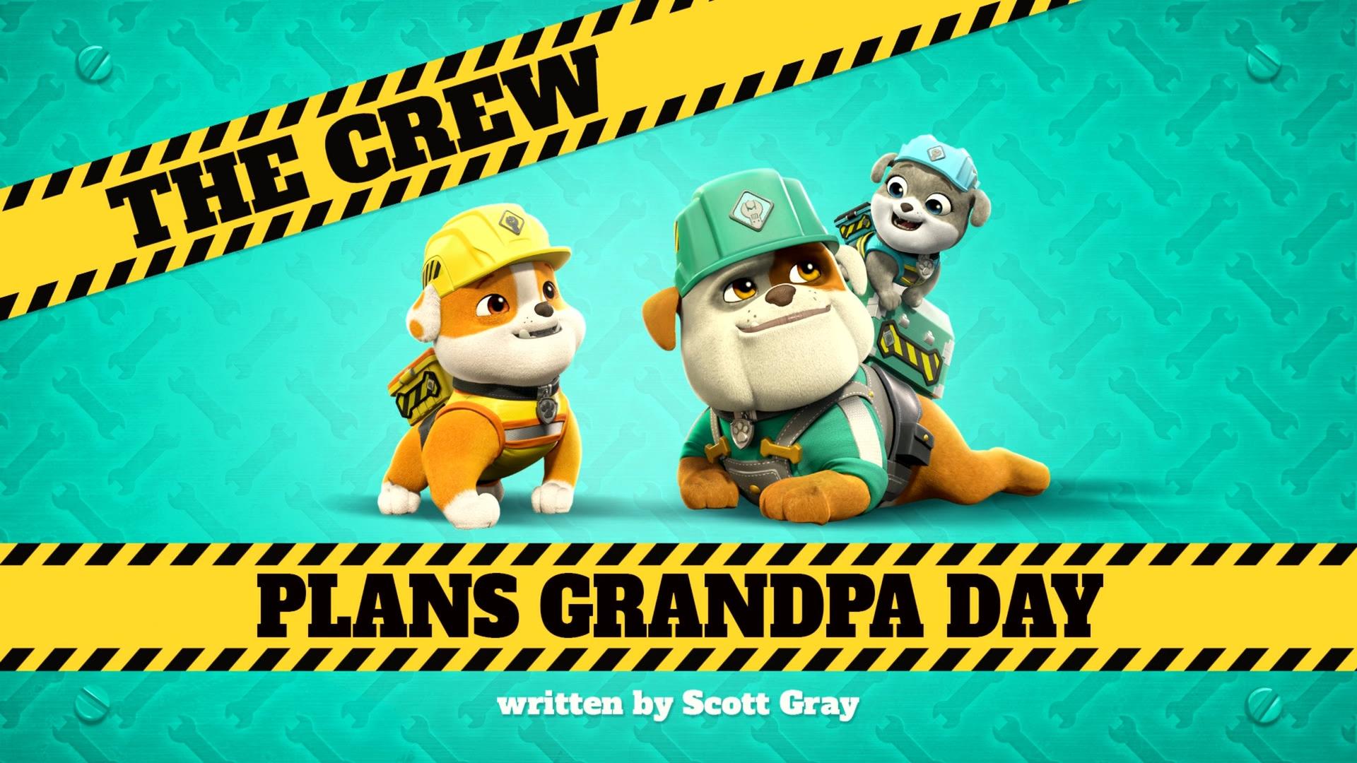 Still from The Crew Plans Grandpa Day