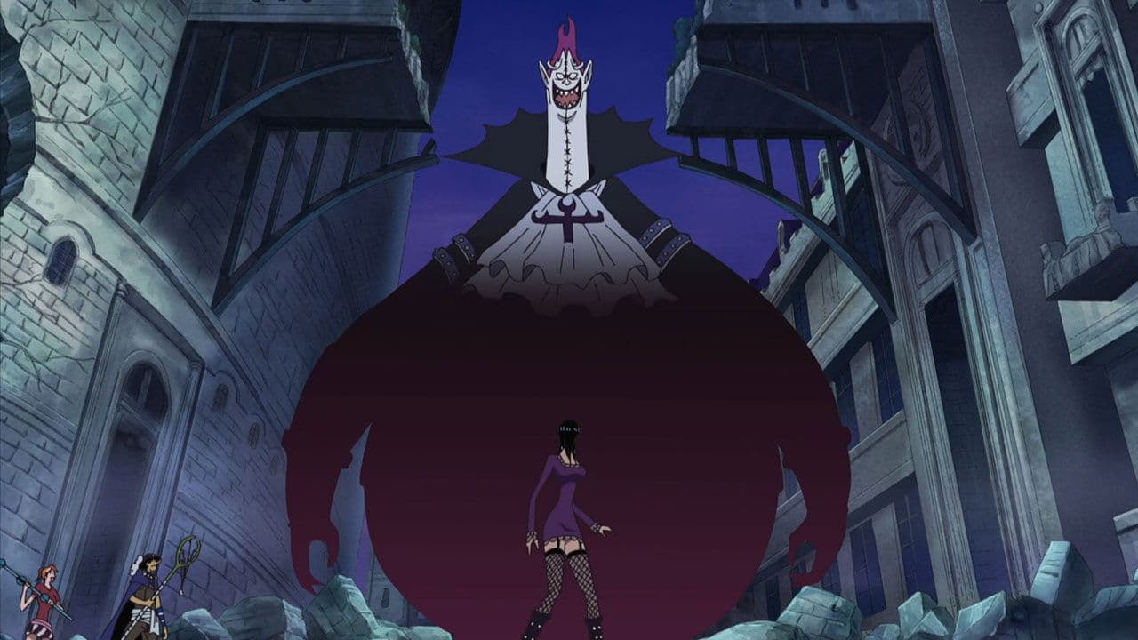 Still from The Straw Hat Crew Gets Wiped Out! The Shadow-Shadow's Powers in Full Swing