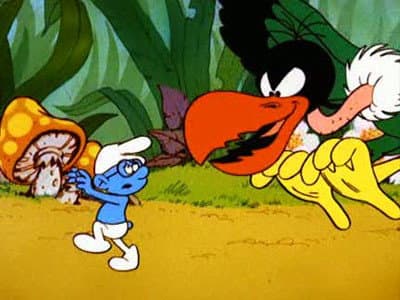 Still from The Smurfs and the Howlibird