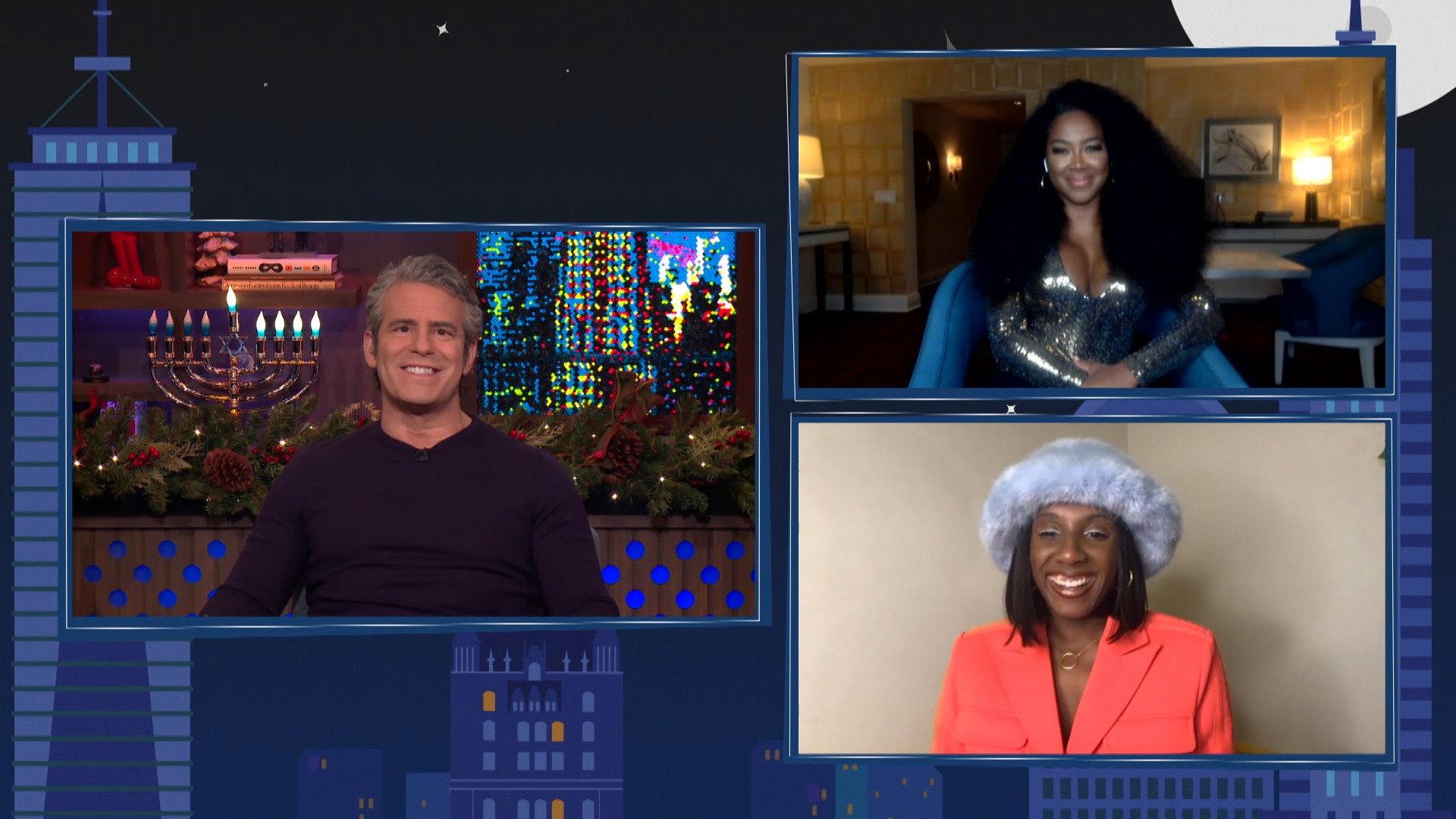 Still from Kenya Moore & Ziwe