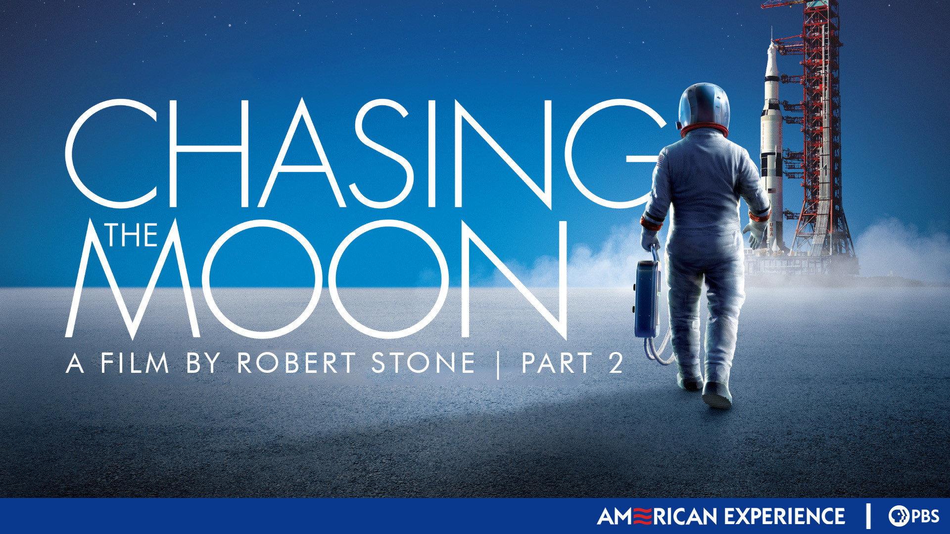 Still from Chasing the Moon - Earthrise