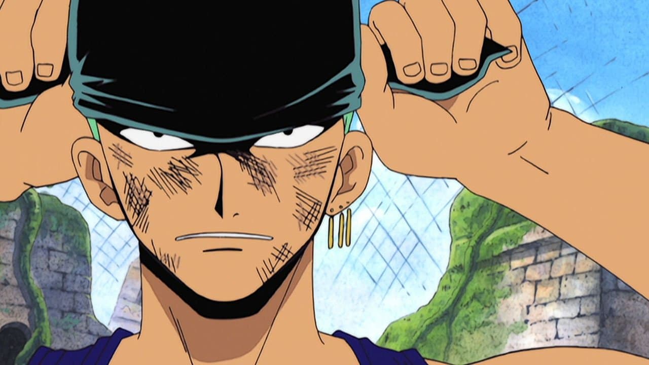 Still from Bursting Slash! Zoro vs Ohm!