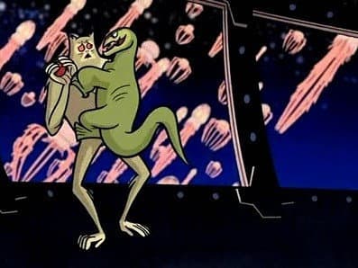 Still from The Swarm at the Edge of Space