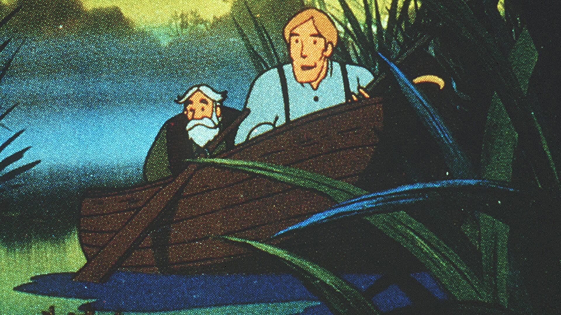Still from Ransomed duck child