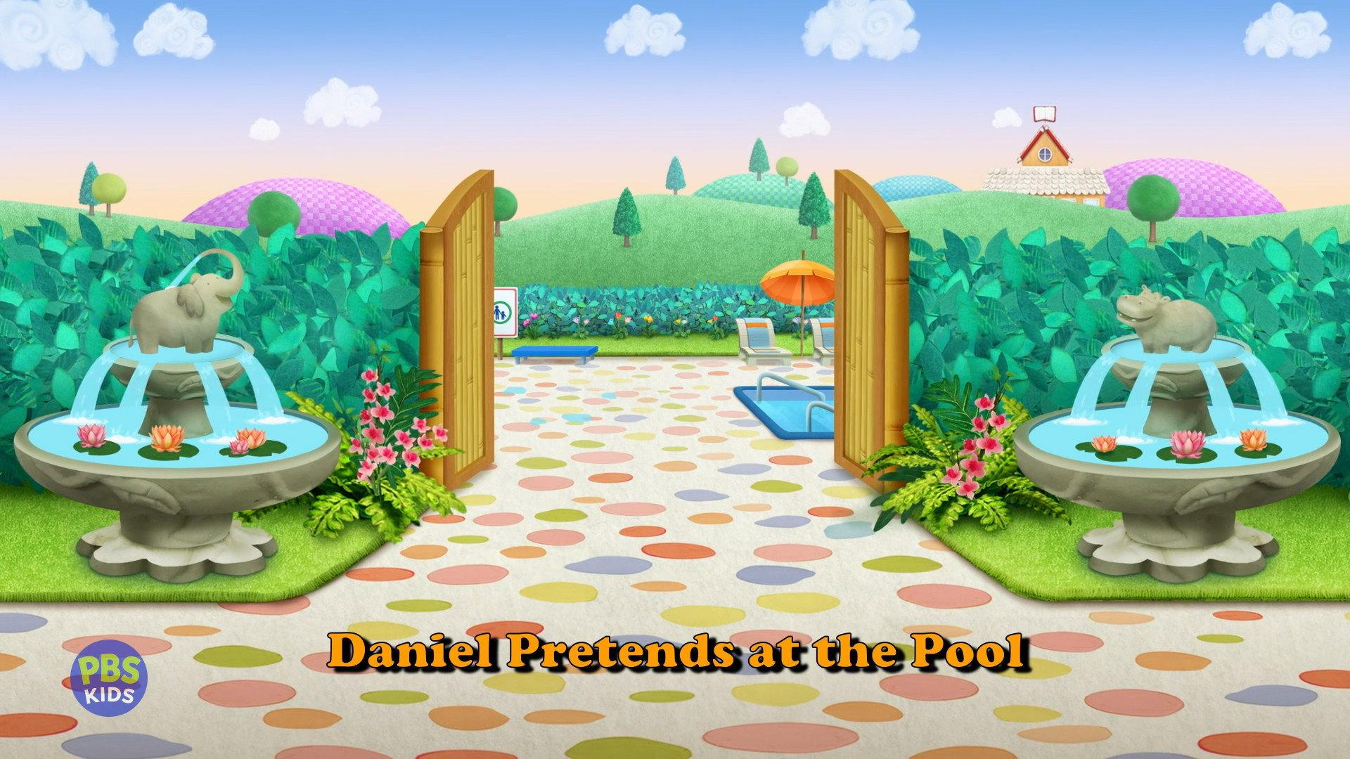 Still from Daniel Pretends at the Pool