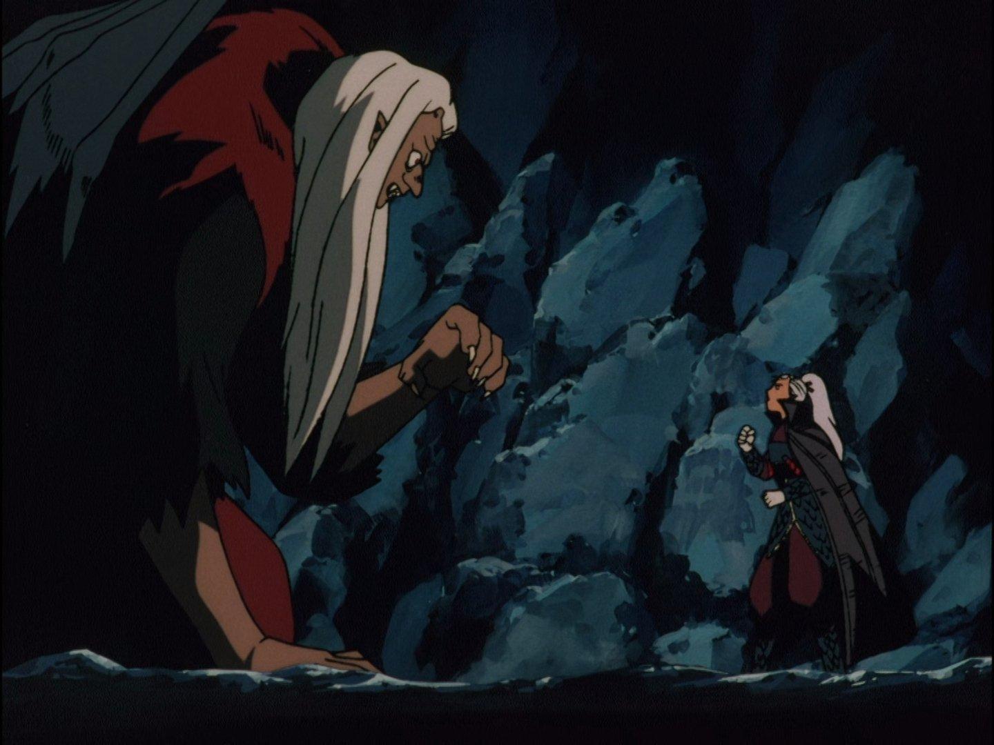 Still from The Red Tetsusaiga Breaks the Barrier!