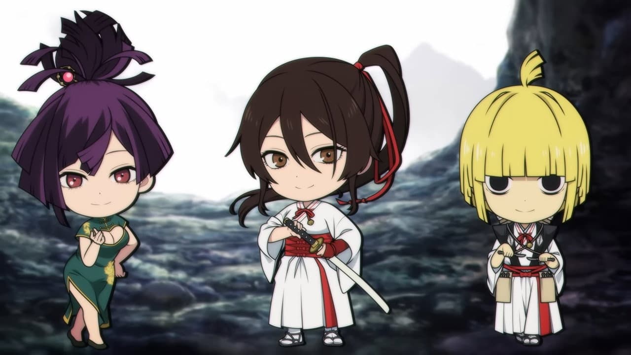 Still from A Bit of Hell's Paradise Episode 12: Yamada Clan Trivia Part 2
