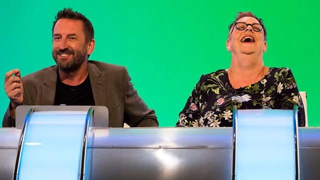 Still from David Baddiel, Ed Balls, Jo Brand and Kimberly Wyatt