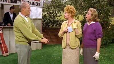 Still from Lucy Takes Up Golf