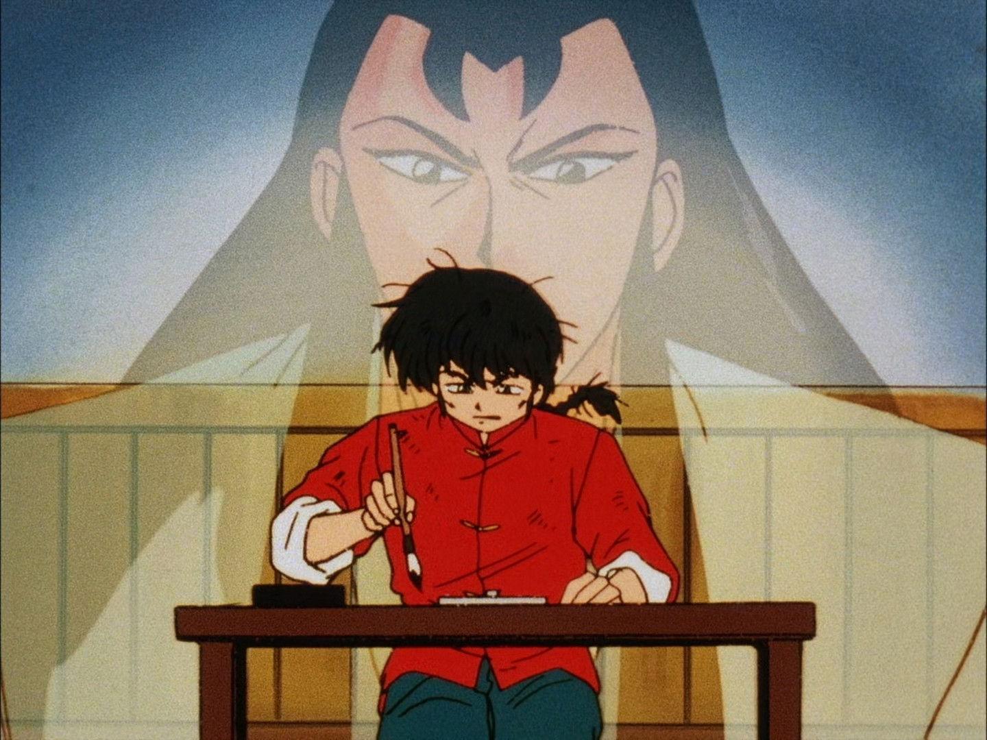 Still from Ranma's Calligraphy Challenge