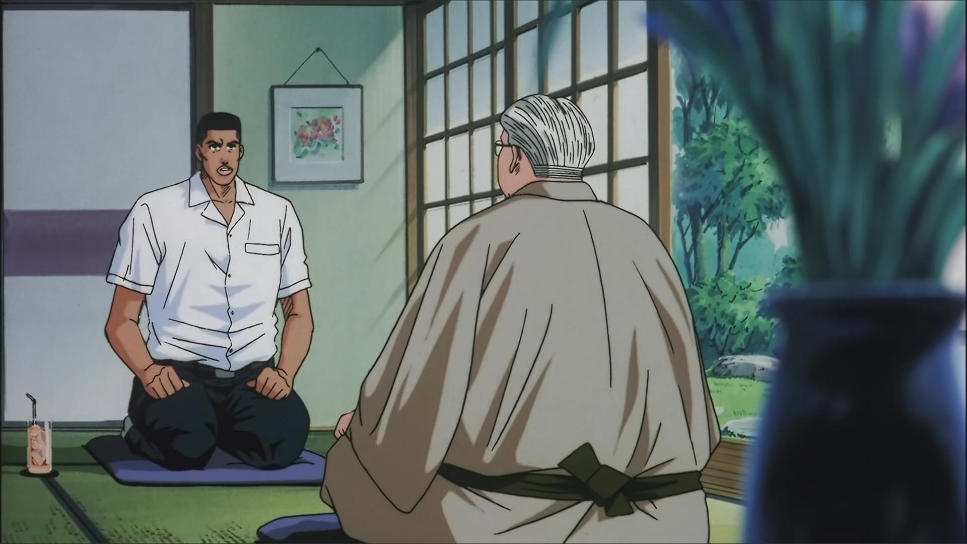 Still from Slam Dunk: Shohoku's Greatest Danger! Sakuragi Hanamichi