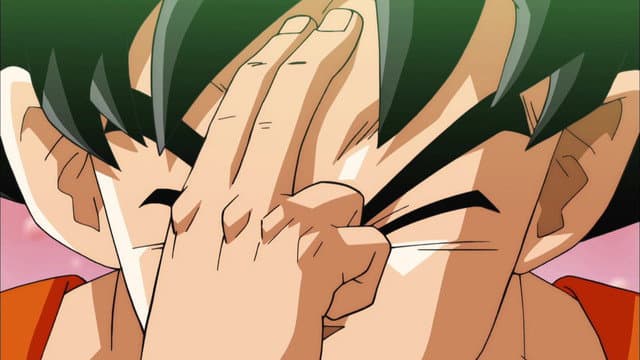 Still from Earth! Gohan! Both on the Ropes! Hurry and Get Here, Goku!!