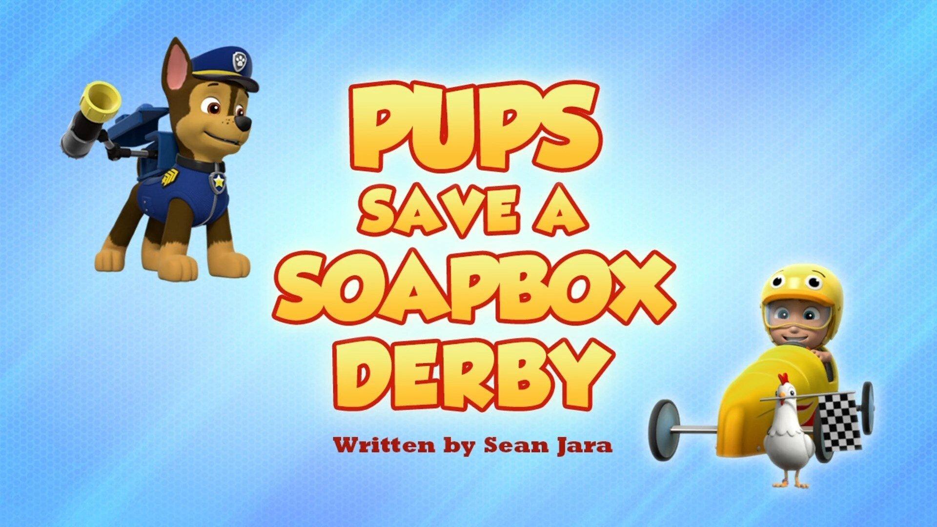 Still from Pups Save a Soapbox Derby