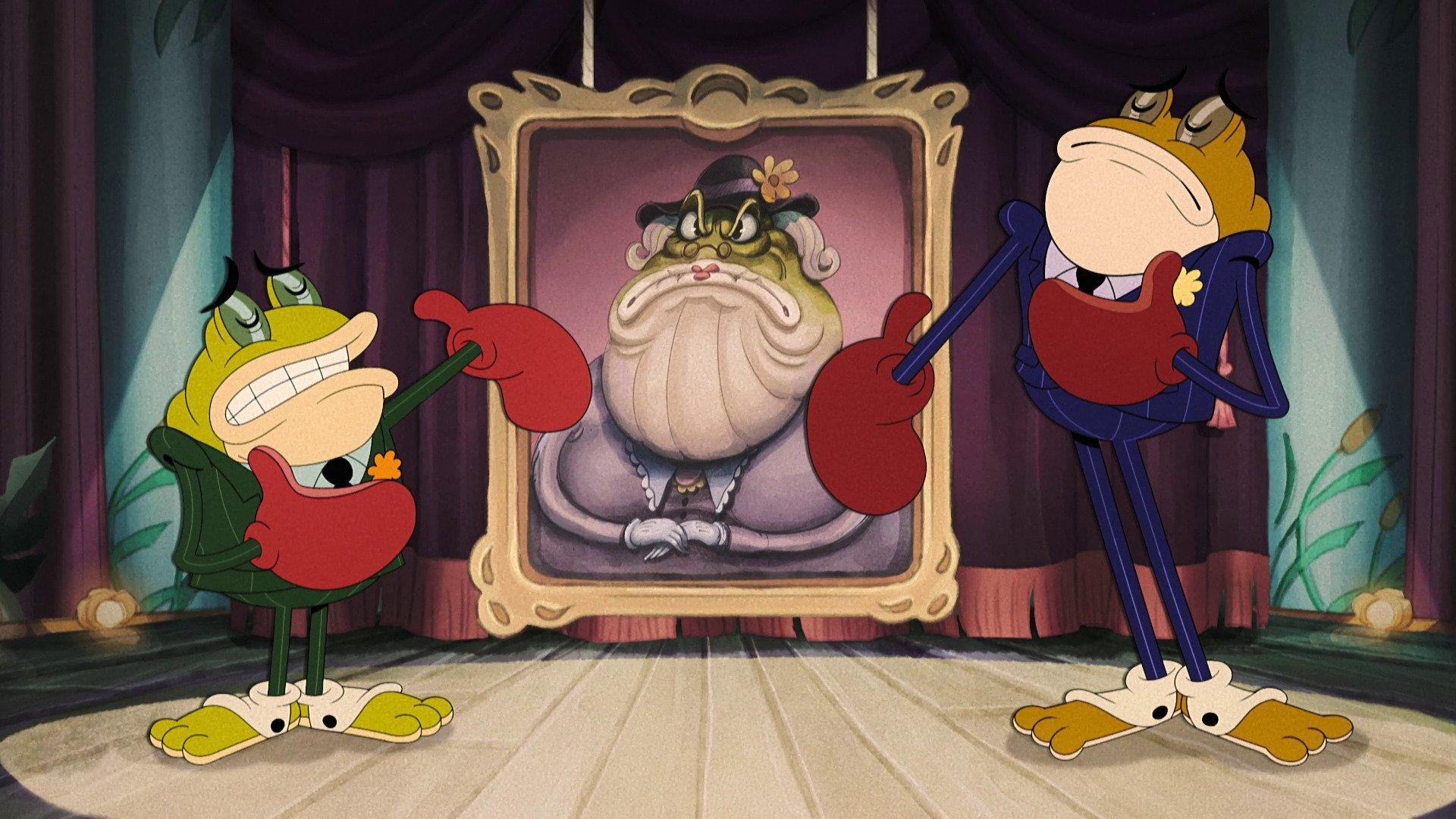 Still from Ribby & Croaks
