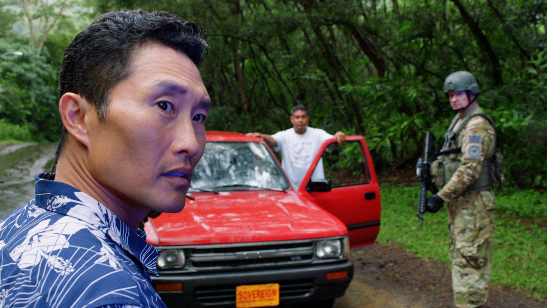 Still from Ka laina ma ke one (Line in the Sand)