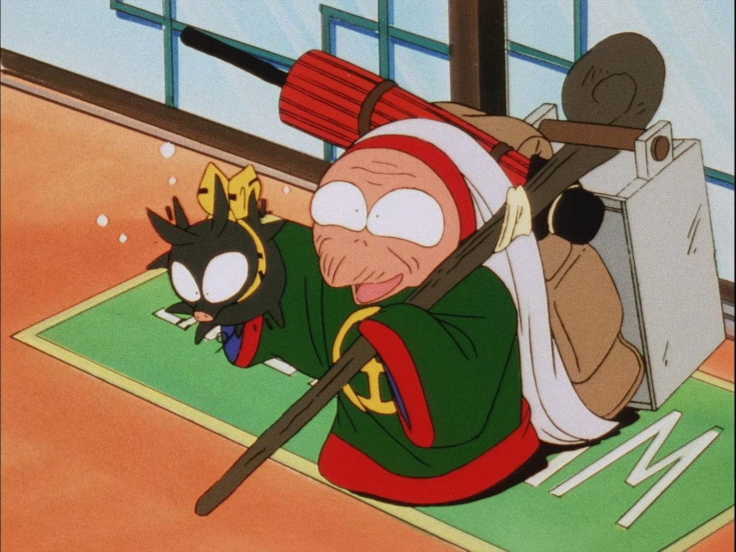 Still from Ranma Trains on Mt. Terror