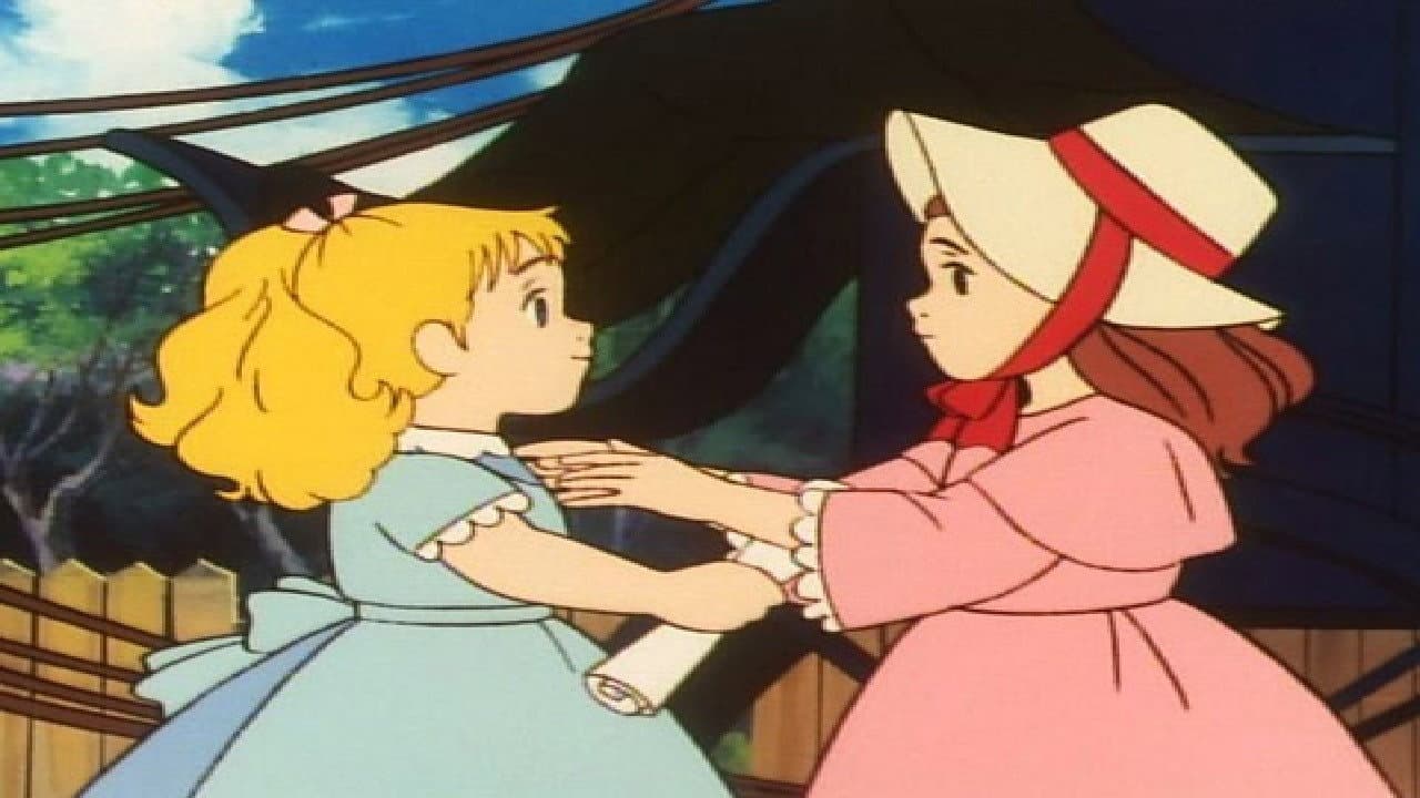 Still from The town burns down