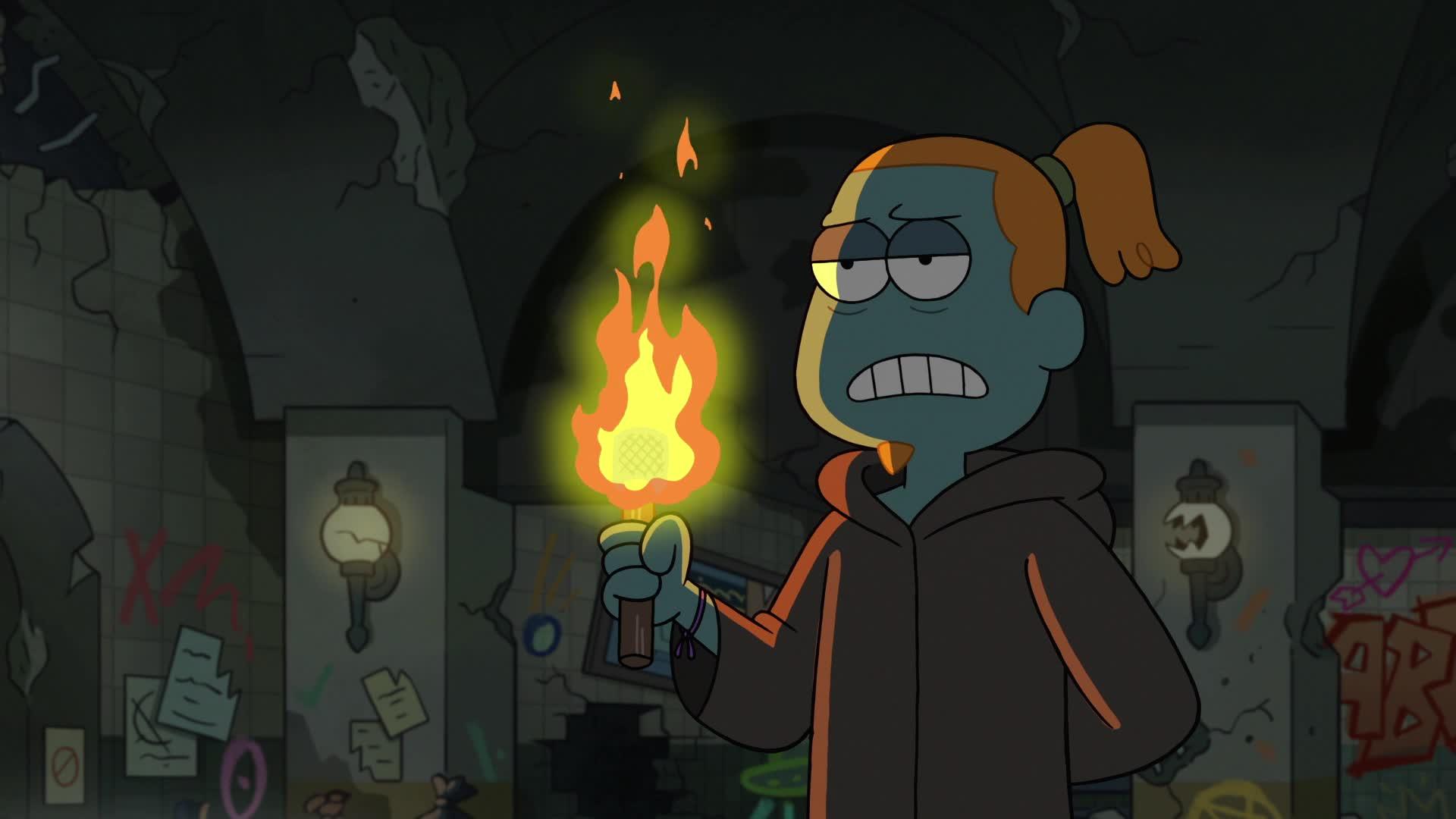 Still from Green Greens