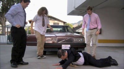 Still from In the Line of Getting Fired