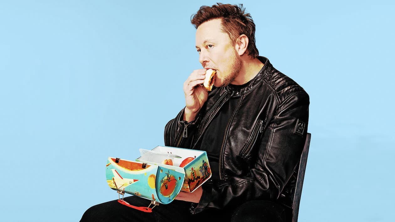 Still from Elon Musk with Miley Cyrus