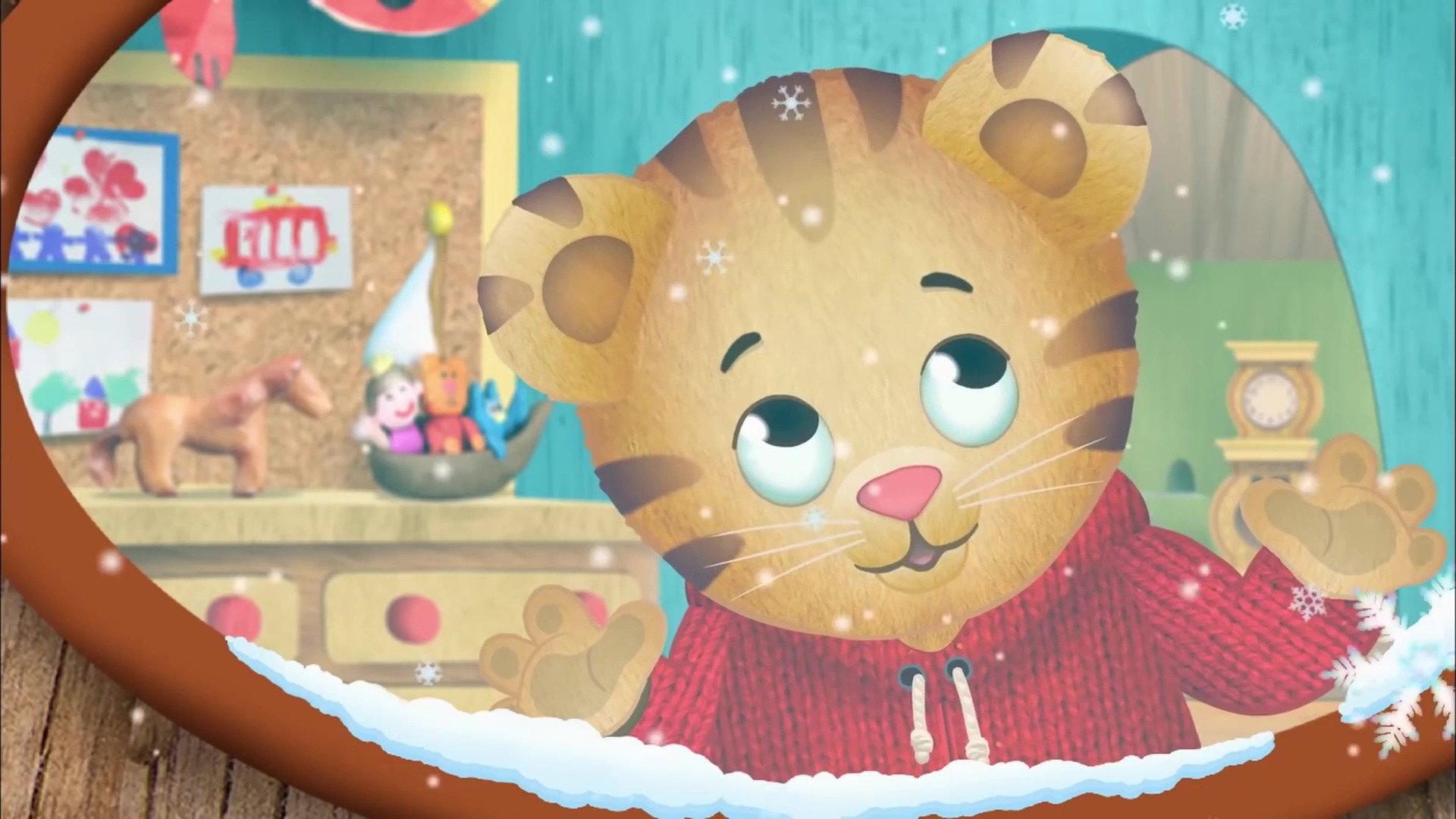 Still from A Snowy Day