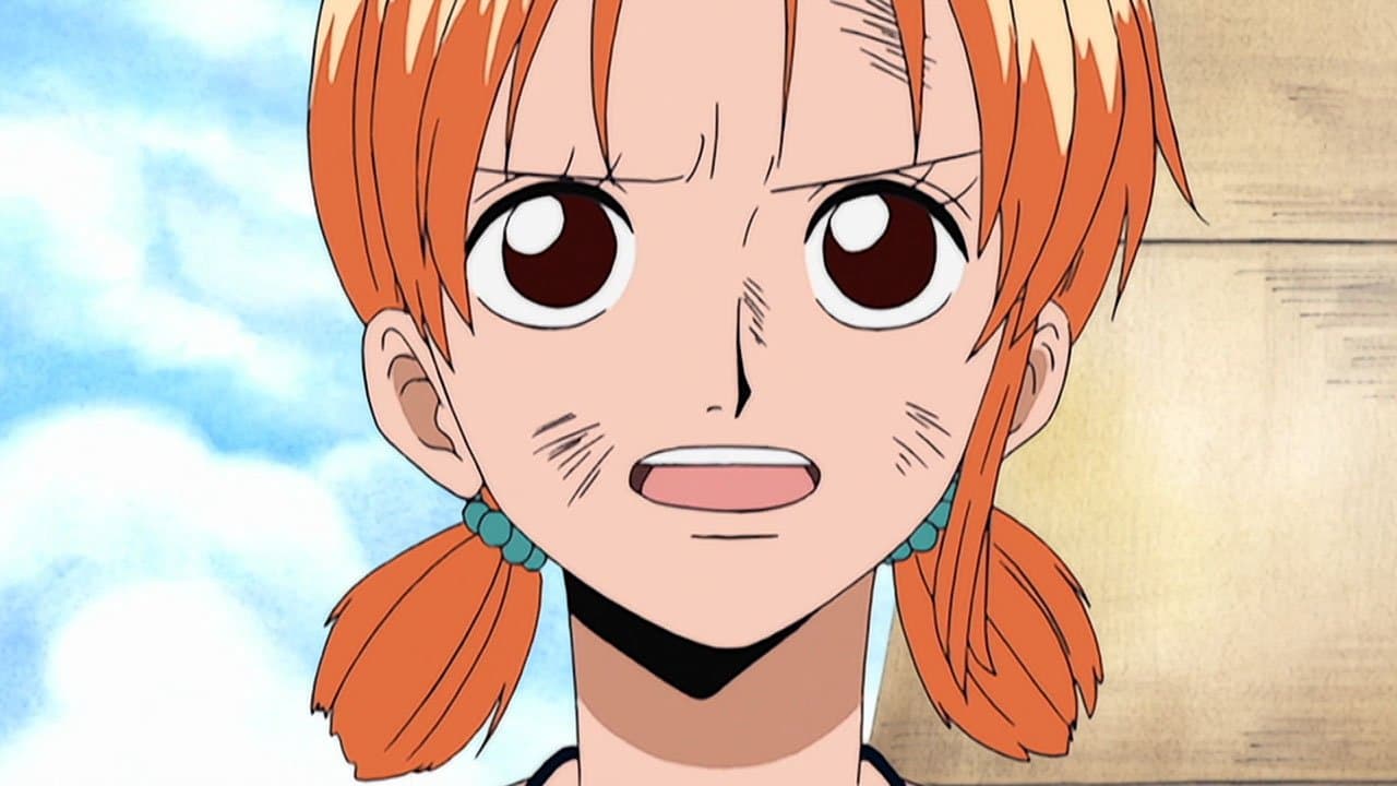 Still from Luffy Falls! Eneru's Judgement and Nami's Wish!