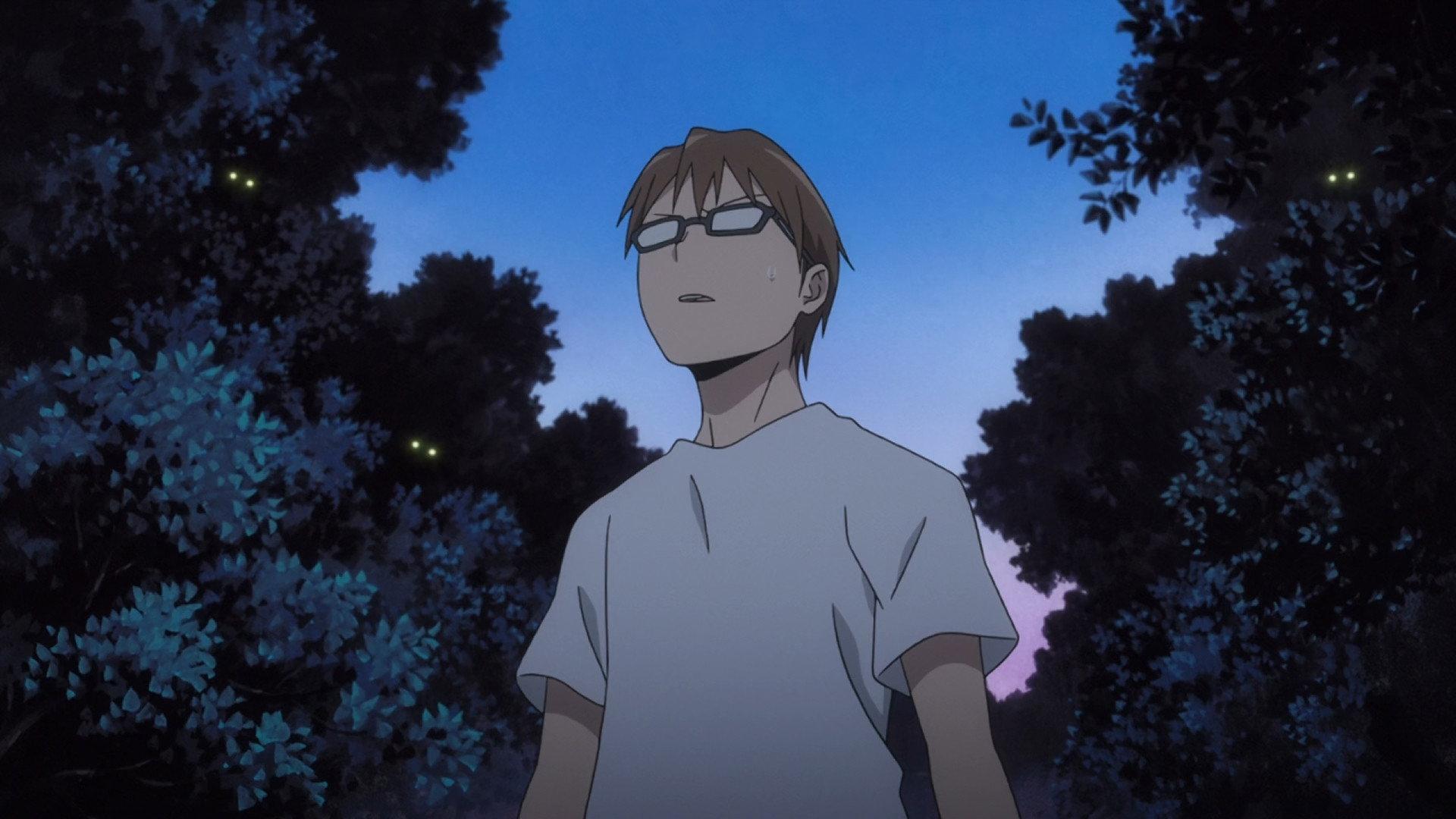 Still from Hachiken Stays with the Mikages