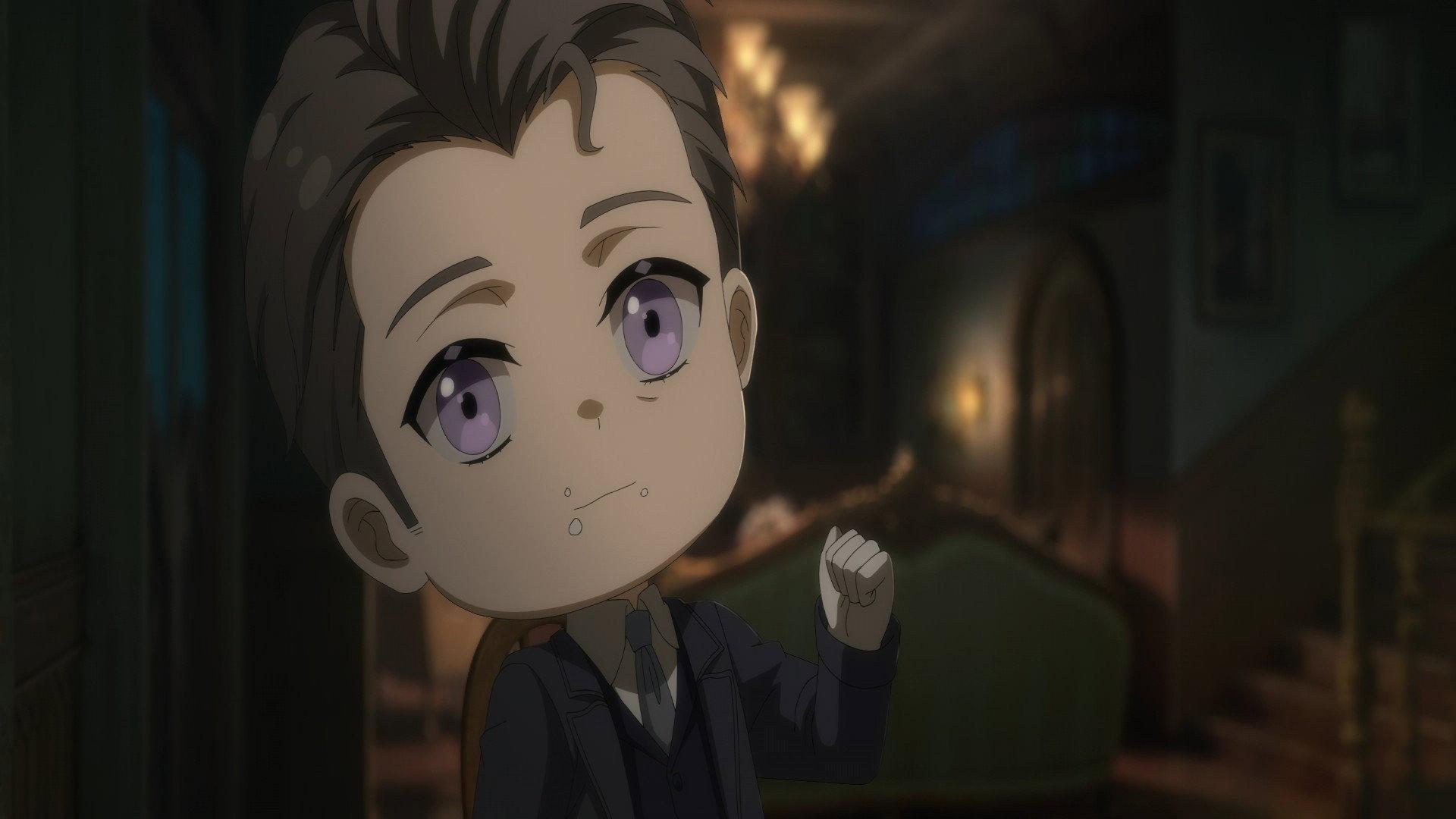 Still from Lord of Mysteries Chibi - 09 - Klein's Nightmare