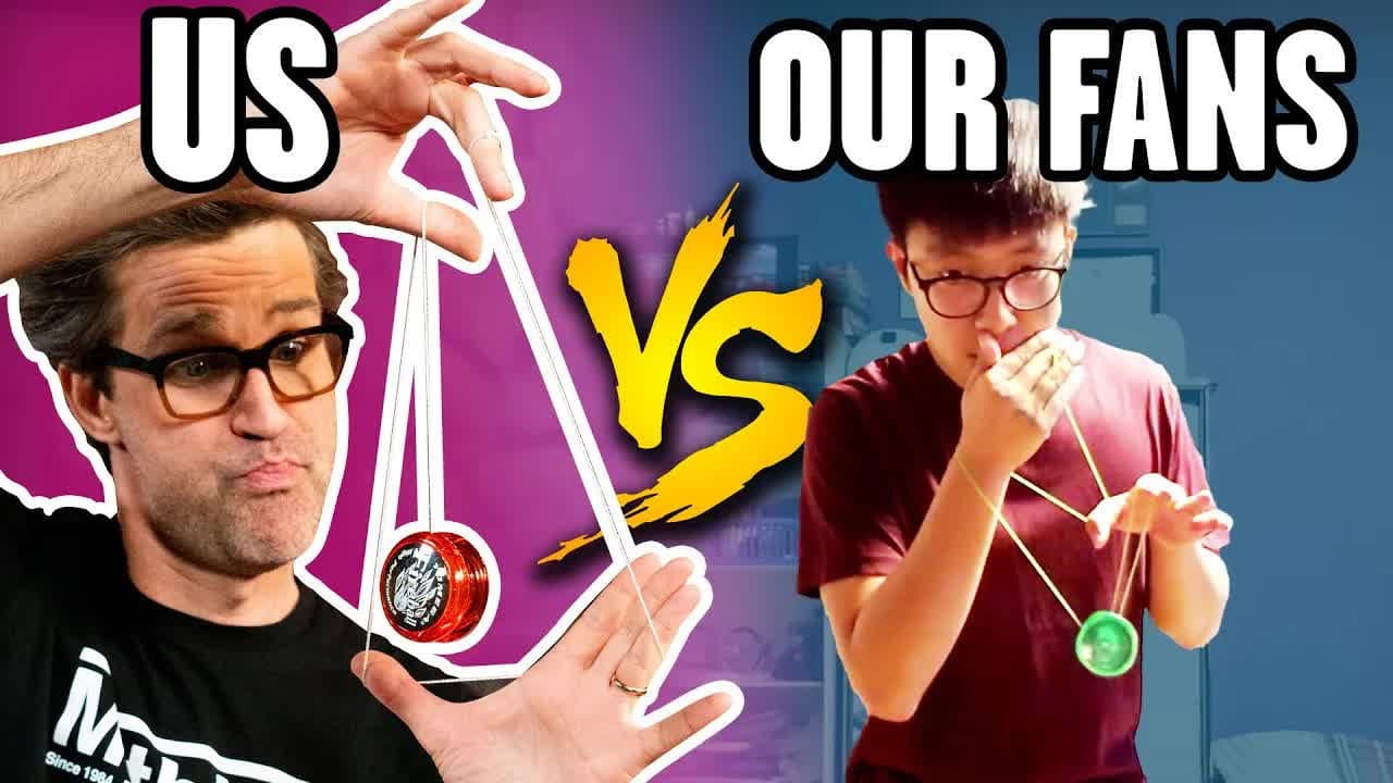 Still from Can We Beat Our Fans' Weird Talents? (Challenge)