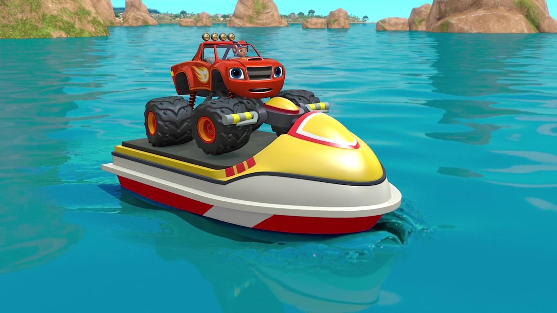 Still from Lifeguard Blaze