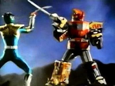 Still from Green with Evil Part 4: Eclipsing Megazord