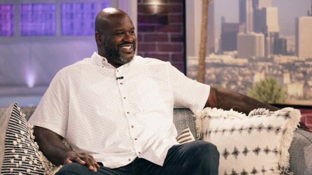 Still from Shaquille O'Neal, Dan Reynolds, Alyson Hannigan