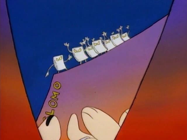 Still from Who Gives a Buck
