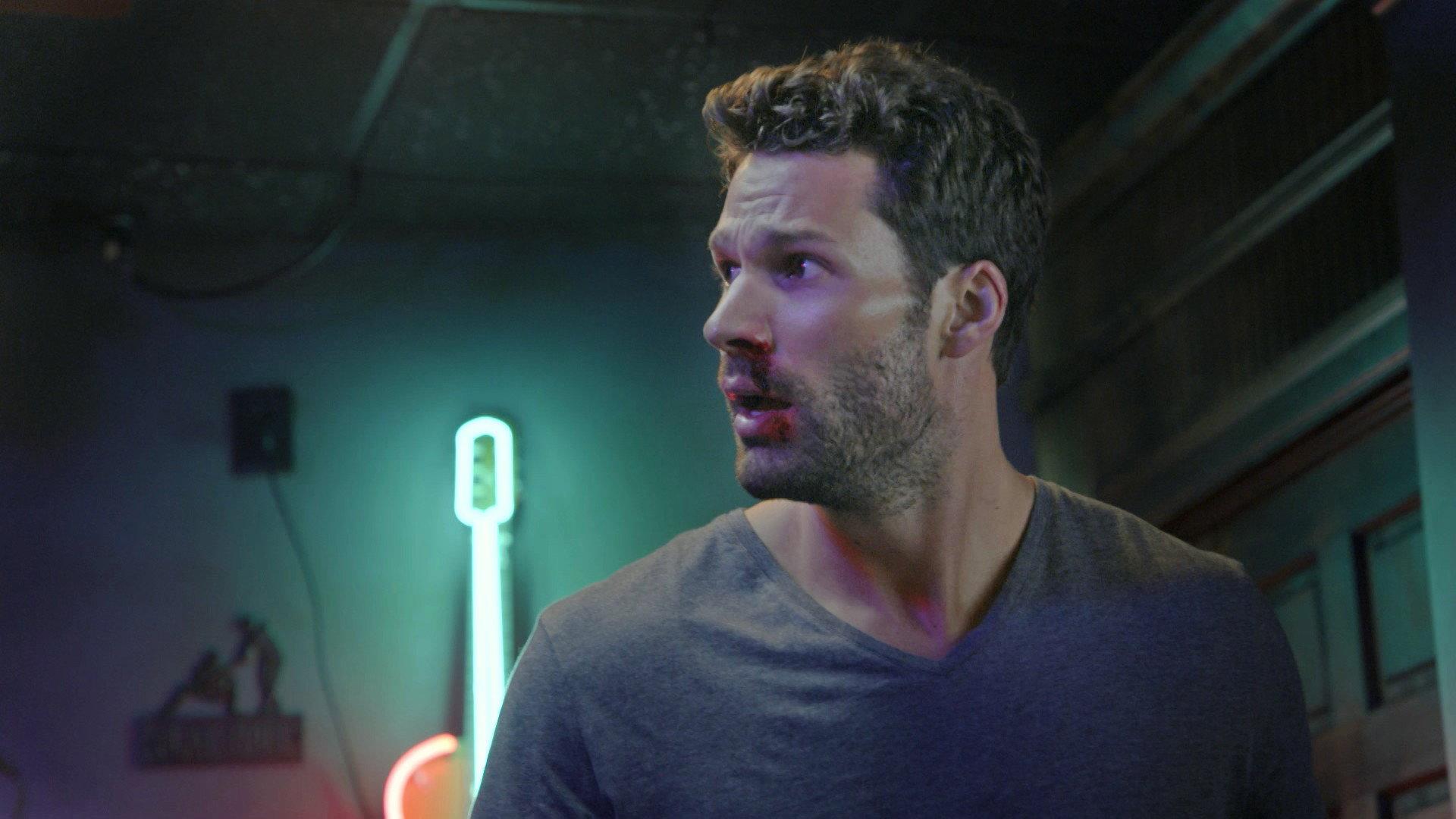 Still from The Rabbit and the Water Moccasin