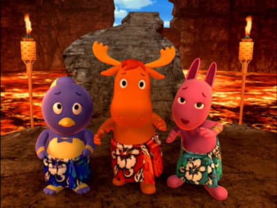 Still from The Legend of the Volcano Sisters